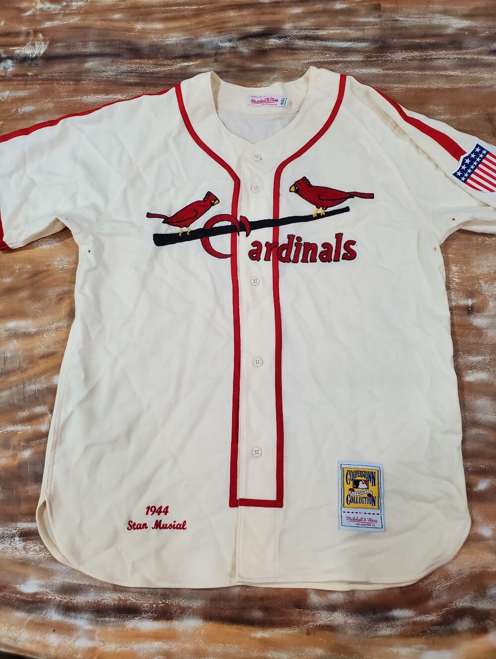 Stan Musial 1944 St Louis Cardinals Jersey